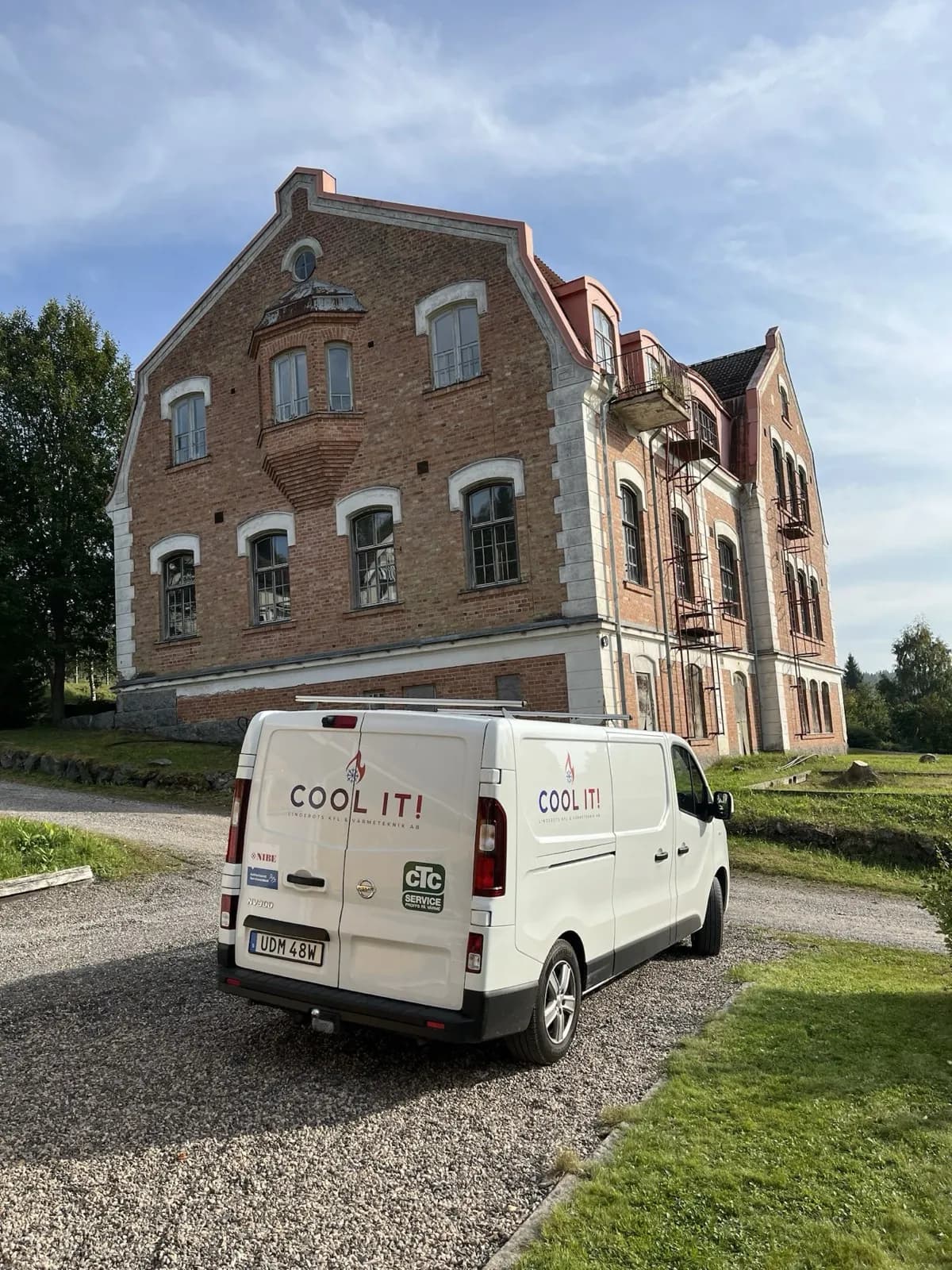 Cool-it servicebil i Sundsvall